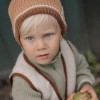 Bruin gebreide muts - Knitted hat brown